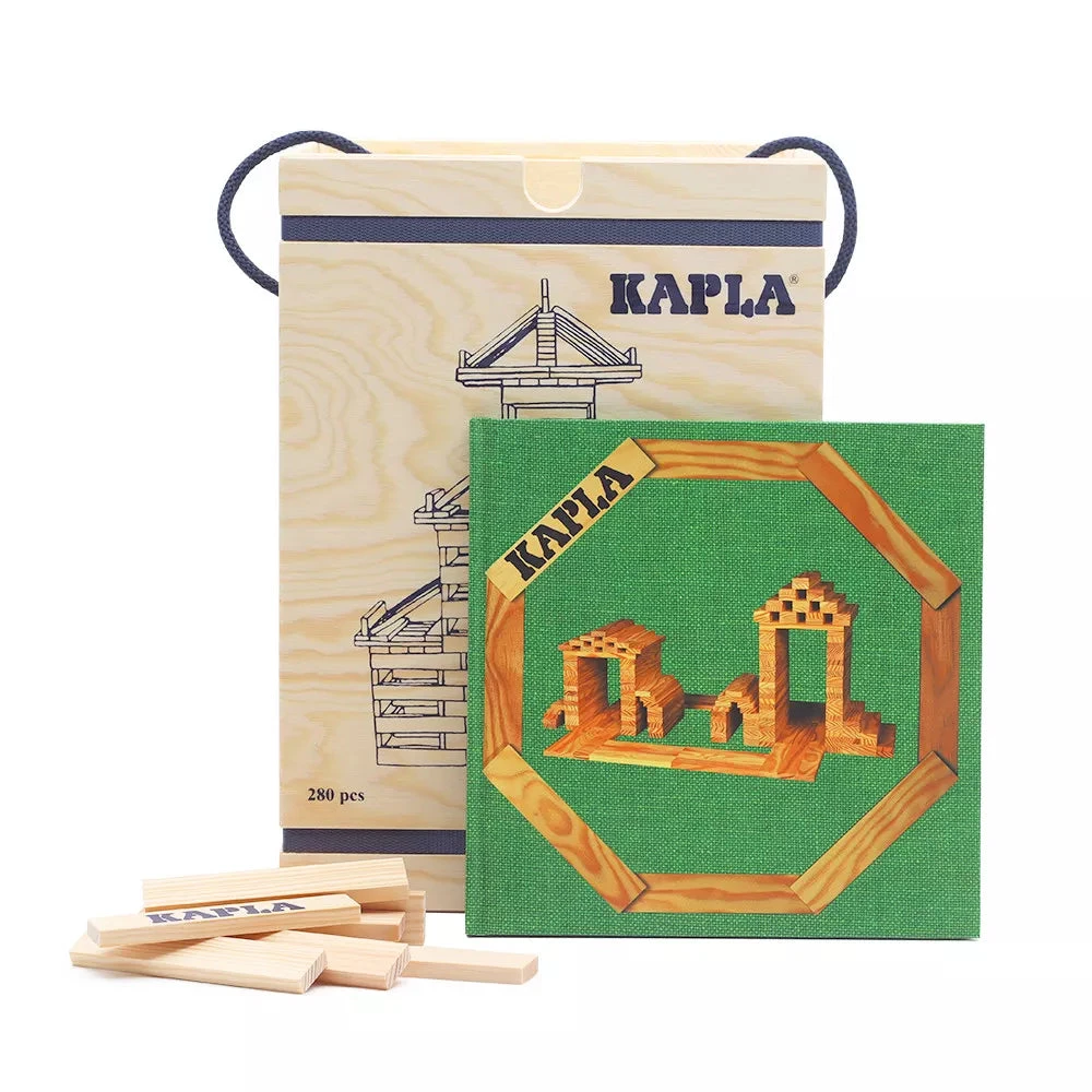 Kapla 280 Wooden Construction Blocks In Wooden Case 7 Kapla 280 Wooden Construction Blocks In Wooden Case - Image 5