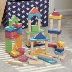 Rainbow Wooden Jumbo Block Set -Little Dutch Store 73450 B 1024x1024 cca54773 8874 4088 96b8 6a91c06e2e5a