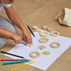 Inside Outside Wooden Shapes -Little Dutch Store 73520 26