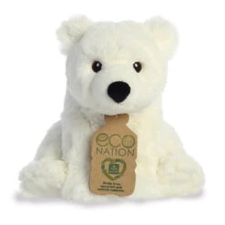 Eco Nation Polar Bear Recycled Plush Toy
