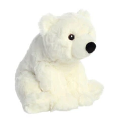 Eco Nation Polar Bear Recycled Plush Toy -Little Dutch Store Aurora World Eco Nation Polar Bear Recycled Plush Toy 5