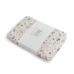 Cotbed Fitted Sheet - Grasslands - Organic Cotton