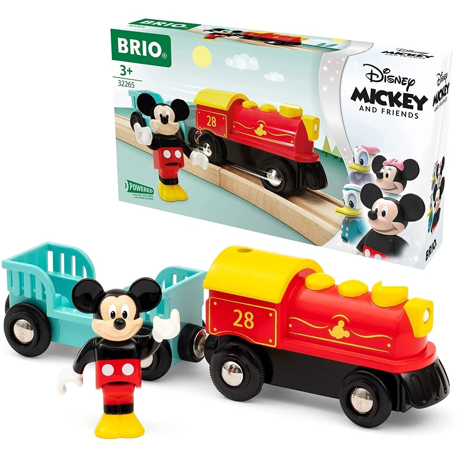 Brio Mickey Mouse Battery Train 3 Brio Mickey Mouse Battery Train