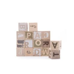 Alphabet In Earth Colours -Little Dutch Store Bajo Alphabet in Earth Colours Alphabet Toys 4