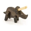 Triceratops Paleo Puzzle And Figure In Black Oak -Little Dutch Store Bajo Triceratops Paleo Puzzle and Figure in Black Oak Puzzles