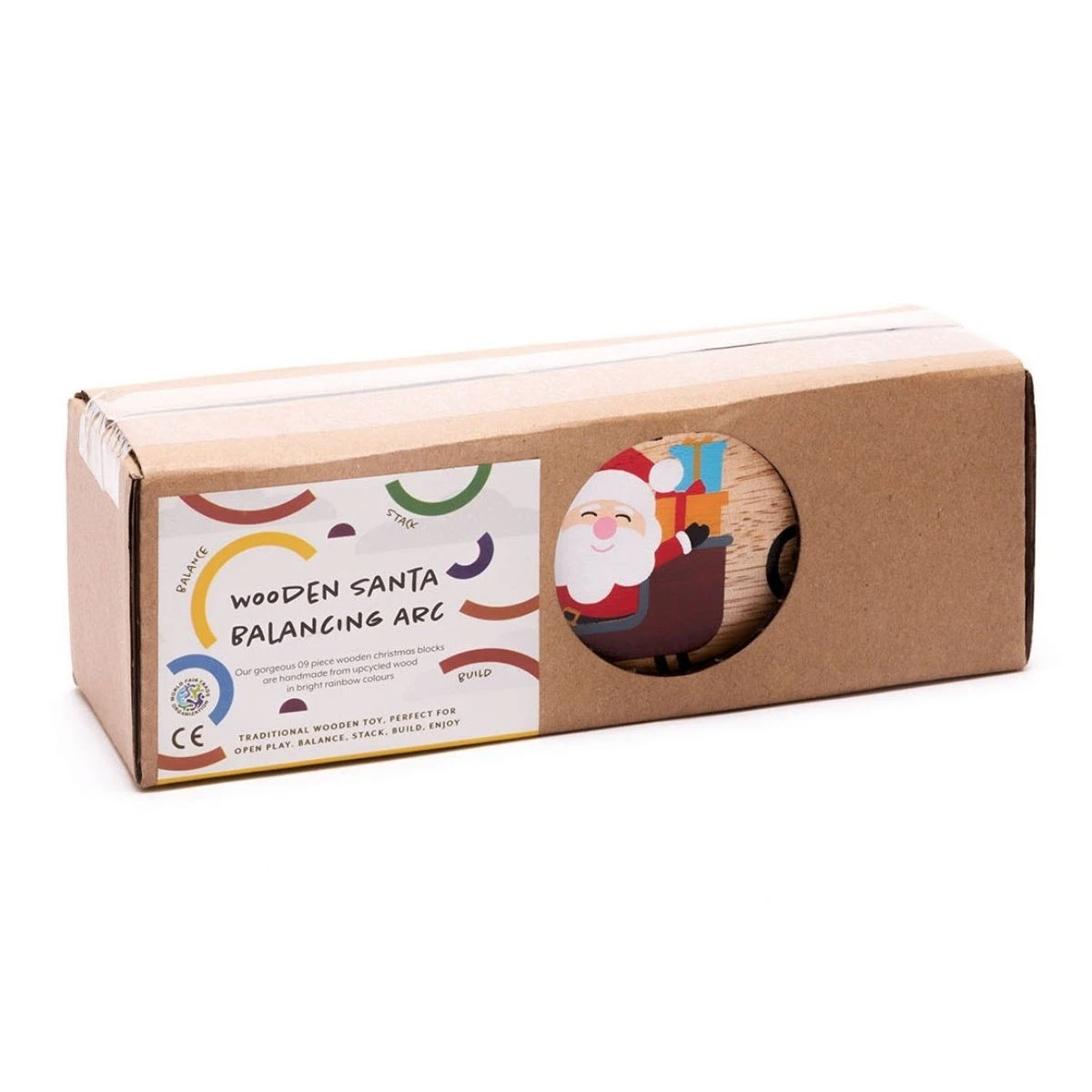 Best Years Wooden Balancing Santa Ark Toy 4 Best Years Wooden Balancing Santa Ark Toy - Image 2