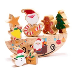 Best Years Wooden Balancing Santa Ark Toy 15 Best Years Wooden Balancing Santa Ark Toy -Little Dutch Store Best Years Best Years Wooden Balancing Santa Ark Toy 3