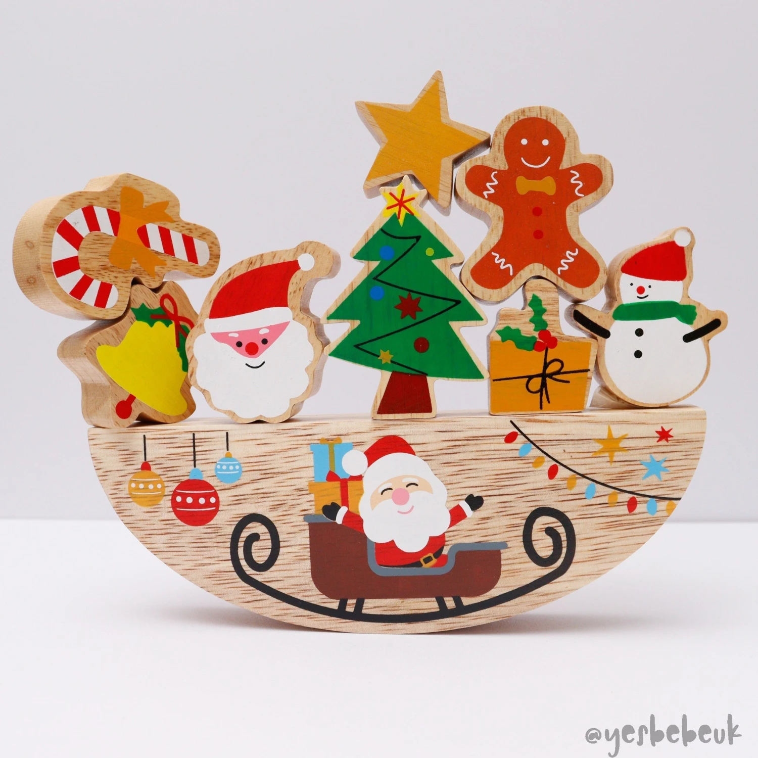 Best Years Wooden Balancing Santa Ark Toy 3 Best Years Wooden Balancing Santa Ark Toy