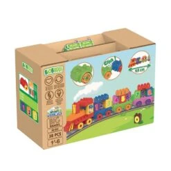 BiOBUDDi Train - Plant-based Building Blocks -Little Dutch Store BiOBUDDi BiOBUDDi Train Plant based Building Blocks 3
