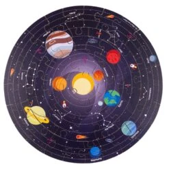 BIGJIGS Circular Floor Puzzle - Solar System