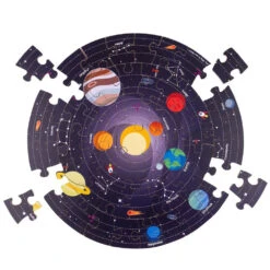 BIGJIGS Circular Floor Puzzle - Solar System -Little Dutch Store BigJigs Bigjigs Circular Floor Puzzle Solar System 4