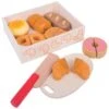 BIGJIGS Cutting Bread And Pastries Toy Food And Crate -Little Dutch Store BigJigs Cutting Bread and Pastries Toy Food and Crate