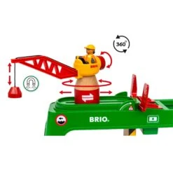 Brio Container Crane -Little Dutch Store Brio BRIO World Container Crane Toy Trains Train Sets 3
