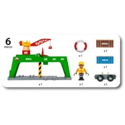 Brio Container Crane -Little Dutch Store Brio BRIO World Container Crane Toy Trains Train Sets 4