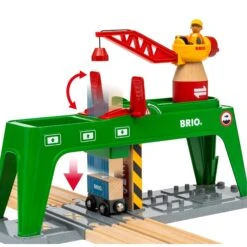 Brio Container Crane -Little Dutch Store Brio BRIO World Container Crane Toy Trains Train Sets 6