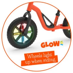 Charlie Glow Balance Bike - Orange -Little Dutch Store Chillafish Charlie Glow Balance Bike Orange Balance Bikes 8