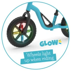 Charlie Glow Balance Bike - Skyblue -Little Dutch Store Chillafish Charlie Glow Balance Bike Skyblue Balance Bikes 6