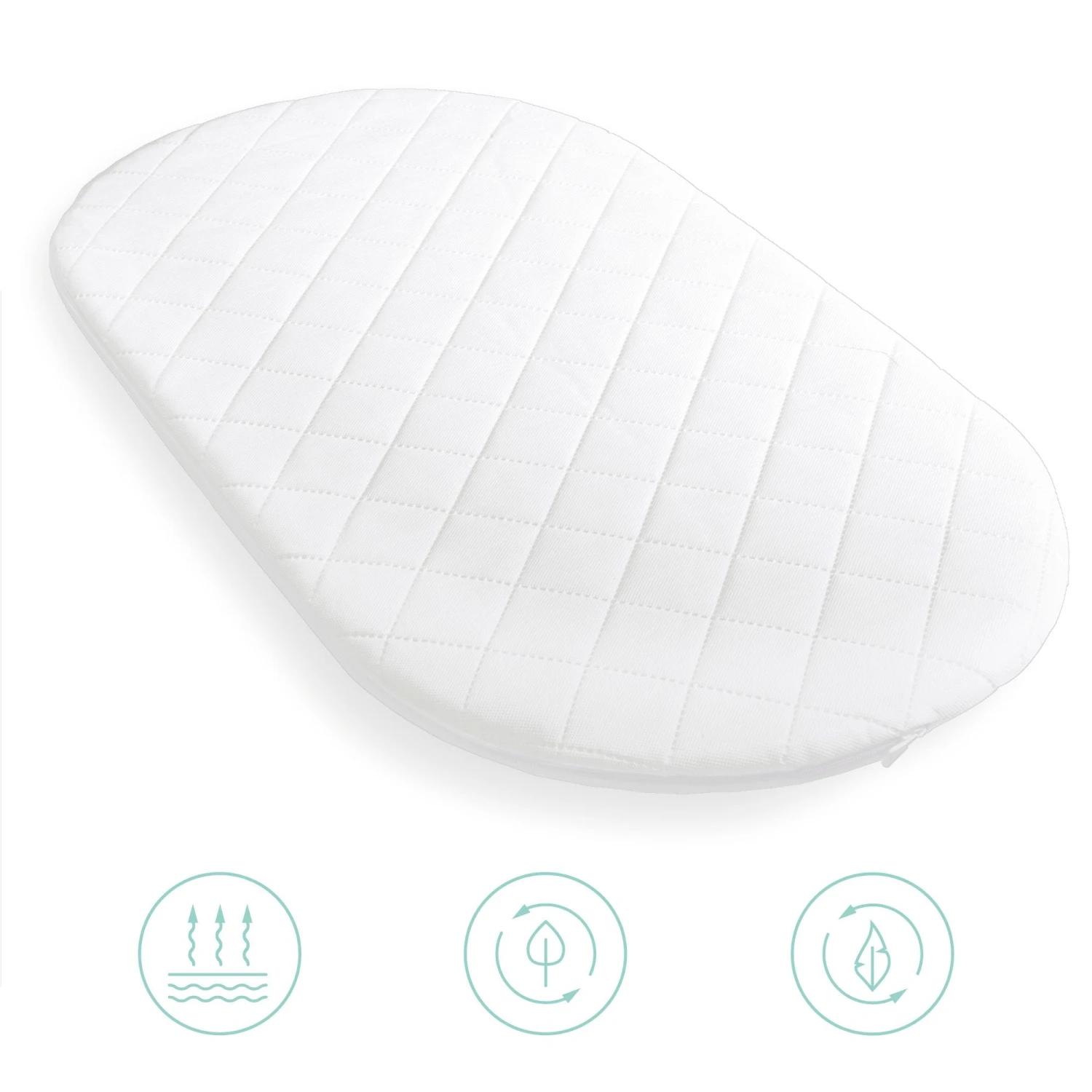 Bedside Crib Fibre Mattress 7 Bedside Crib Fibre Mattress - Image 5