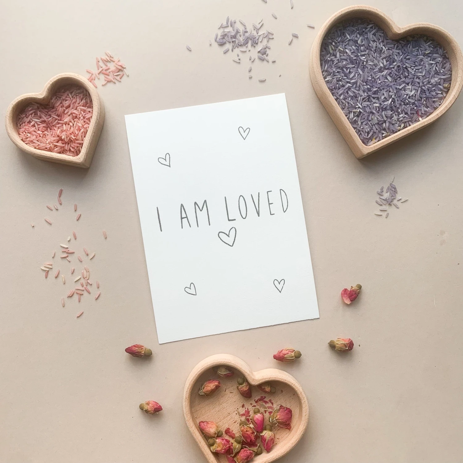 Valentine's Heart Sorting Trays - The Little Coach House 6 Valentine's Heart Sorting Trays - The Little Coach House - Image 4