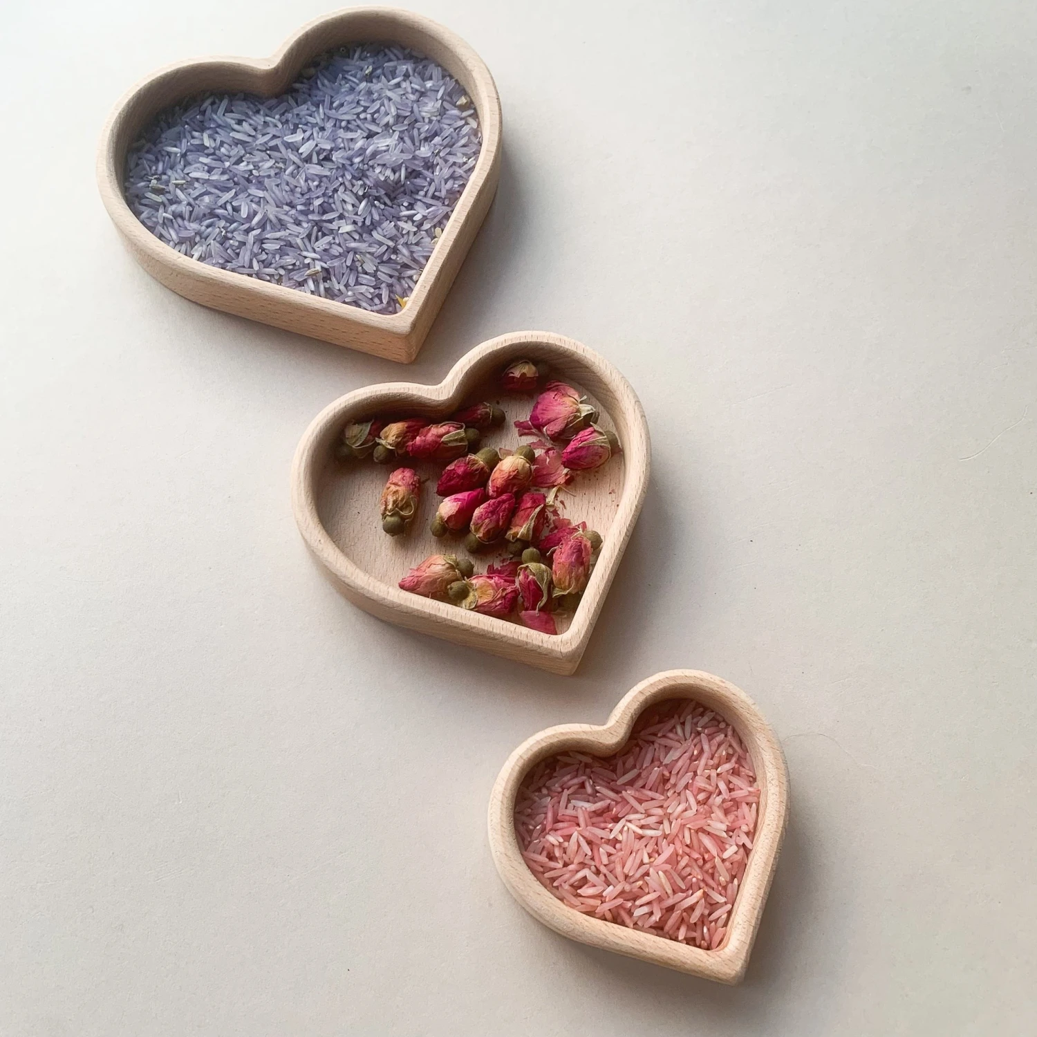 Valentine's Heart Sorting Trays - The Little Coach House 7 Valentine's Heart Sorting Trays - The Little Coach House - Image 5