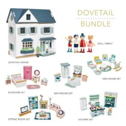 Dovetail Dollhouse Bundle -Little Dutch Store Dovetail Dollhouse Bundle 3