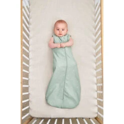 ErgoPouch - Jersey Sleeping Bag - Sage - 0.2 TOG -Little Dutch Store ErgoPouch Jersey Sleeping Bag Sage 0 2 TOG 4