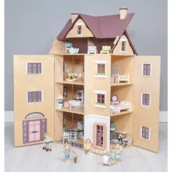 Fantail Hall Dollhouse Bundle -Little Dutch Store Fantail Hall Dollhouse Bundle 2