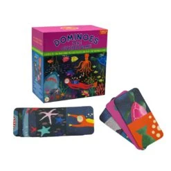 Dominoes - Deep Sea 7 Dominoes - Deep Sea -Little Dutch Store Floss Rock Dominoes Deep Sea Dominoes 2