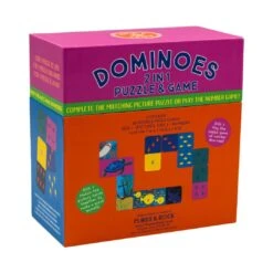 Dominoes - Deep Sea 9 Dominoes - Deep Sea -Little Dutch Store Floss Rock Dominoes Deep Sea Dominoes 4