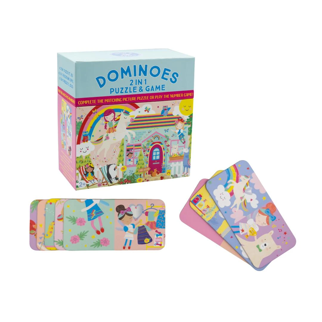 Dominoes - Rainbow Fairy 4 Dominoes - Rainbow Fairy - Image 2