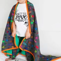 Beautiful Bugs XXL Blanket -Little Dutch Store Fred Noah Beautiful Bugs XXL Blanket Blankets 4