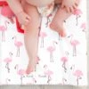 Flamingo Print Changing Mat (All Sizes) -Little Dutch Store Fred Noah Flamingo Print Changing Mat All Sizes