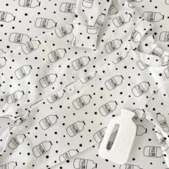 Milk Bottle Fitted Cot Sheet 10 Milk Bottle Fitted Cot Sheet -Little Dutch Store Fred Noah Milk Bottle Fitted Cot Sheet 4