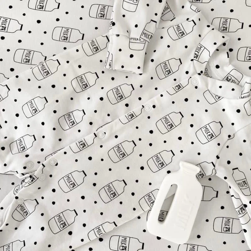 Milk Bottle Fitted Cot Sheet 6 Milk Bottle Fitted Cot Sheet - Image 4