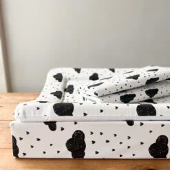 Monchrome Raindrops Changing Mat (All Sizes) -Little Dutch Store Fred Noah Monchrome Raindrops Changing Mat All Sizes 11