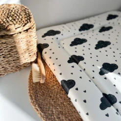 Monchrome Raindrops Changing Mat (All Sizes) -Little Dutch Store Fred Noah Monchrome Raindrops Changing Mat All Sizes 8