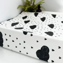 Monchrome Raindrops Changing Mat (All Sizes) -Little Dutch Store Fred Noah Monchrome Raindrops Changing Mat All Sizes 9