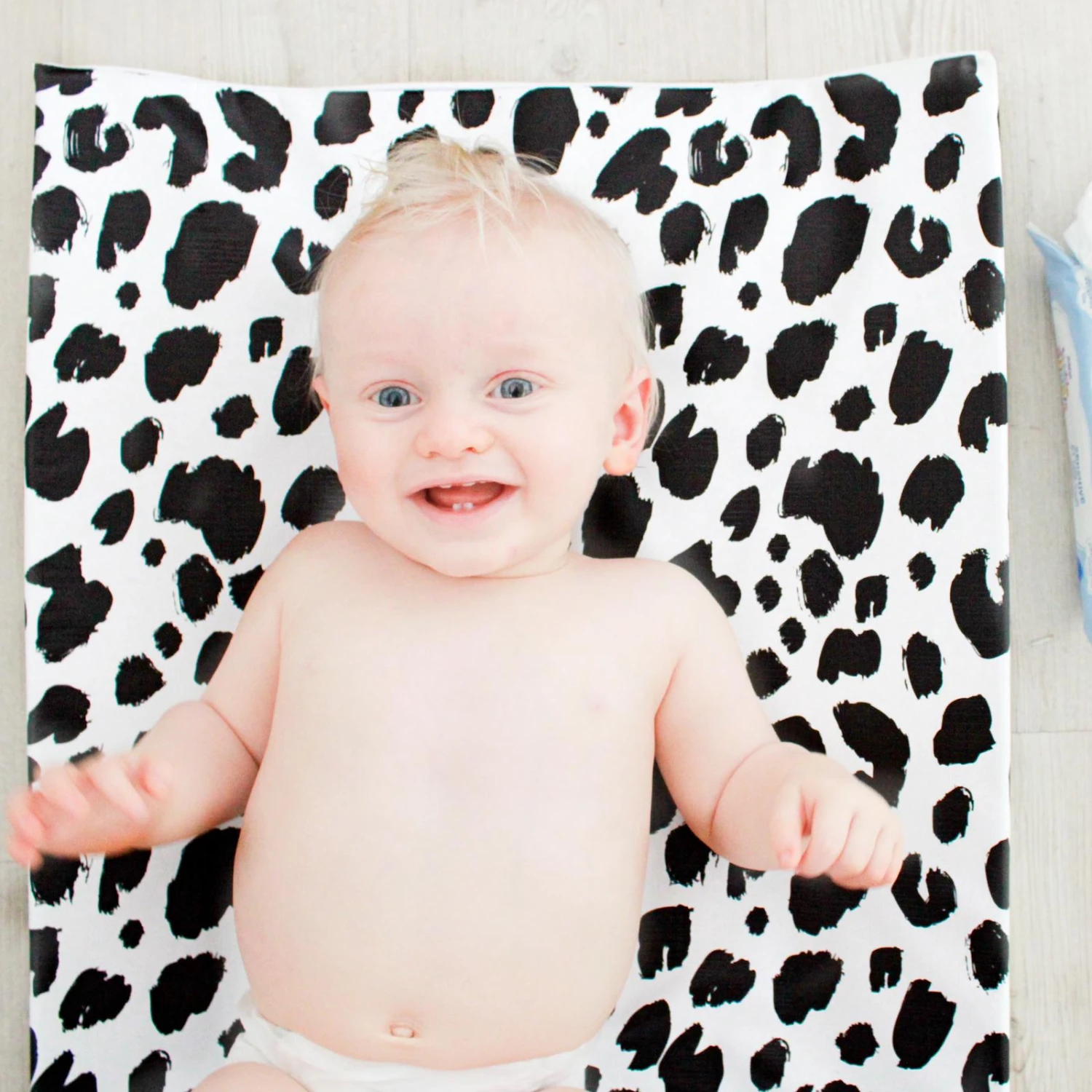 Mono Leopard Print Changing Mat (All Sizes) 5 Mono Leopard Print Changing Mat (All Sizes) - Image 3