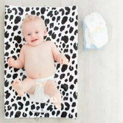 Mono Leopard Print Changing Mat (All Sizes) 27 Mono Leopard Print Changing Mat (All Sizes) -Little Dutch Store Fred Noah Mono Leopard Print Changing Mat All Sizes 6