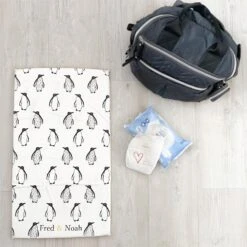 Penguin Changing Mat (All Sizes) -Little Dutch Store Fred Noah Penguin Changing Mat All Sizes 9