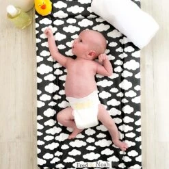 Black Cloud Changing Mat (All Sizes) -Little Dutch Store Fred Noah SALE Black Cloud Changing Mat All Sizes 5