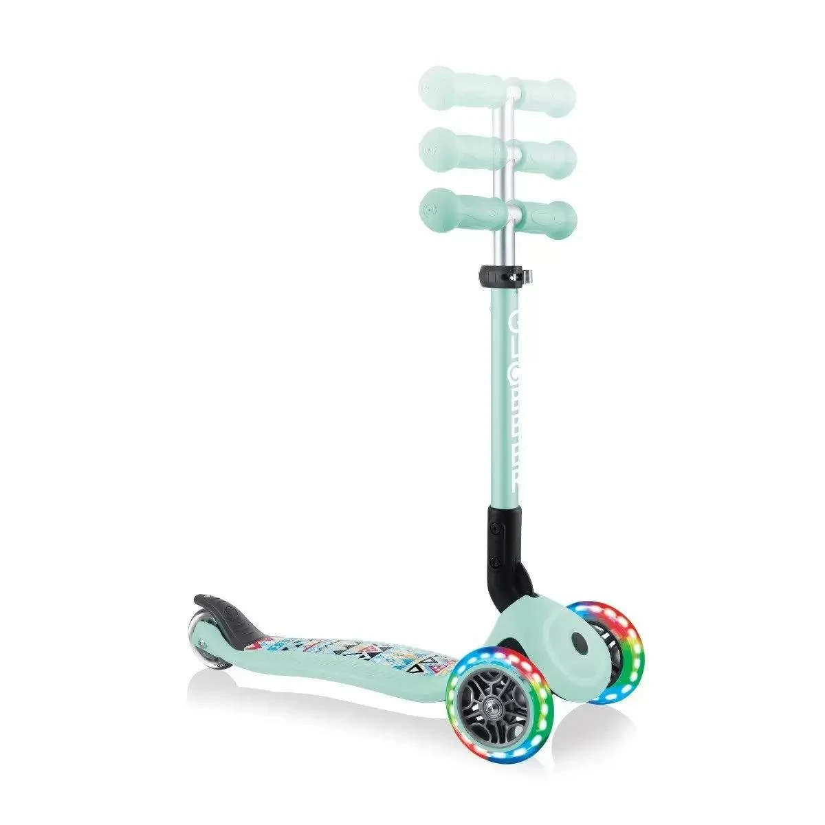 GLOBBER Junior Foldable Fantasy Lights Scooter With 3 Wheels 7 GLOBBER Junior Foldable Fantasy Lights Scooter With 3 Wheels - Image 5