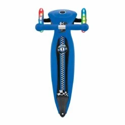 GLOBBER Junior Foldable Fantasy Lights Scooter With 3 Wheels 23 GLOBBER Junior Foldable Fantasy Lights Scooter With 3 Wheels -Little Dutch Store Globber Junior Foldable 3 Wheeled Scooter Fantasy Lights Navy Blue Racing Scooter 7