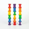 18 X Rainbow Spools 1 18 X Rainbow Spools -Little Dutch Store Grapat Grapat 18 x Rainbow Spools Heuristic Toys