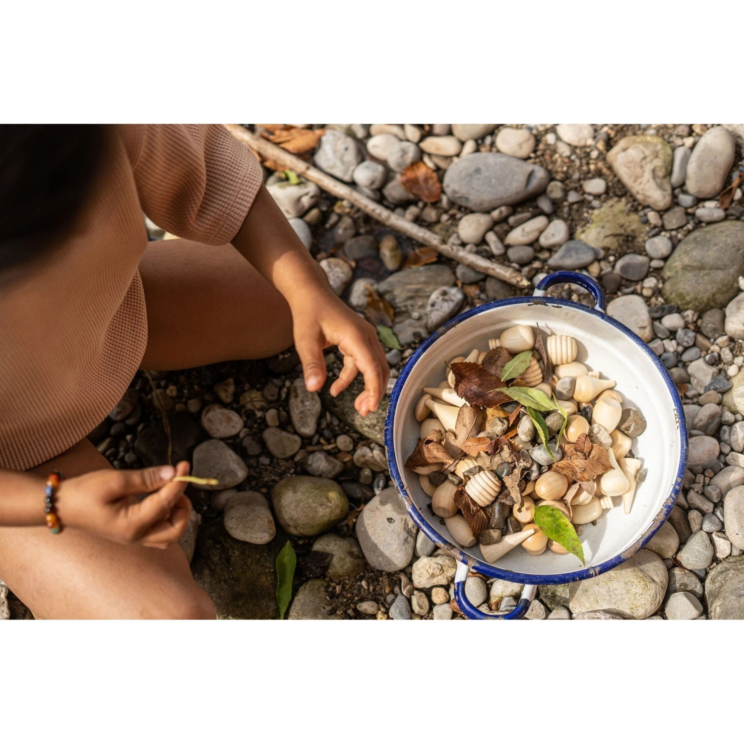 Natural Wood Loose Parts Mandala Pieces 4 Natural Wood Loose Parts Mandala Pieces - Image 2
