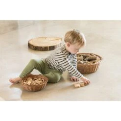 Natural Wooden Nins Rings & Coins Set -Little Dutch Store Grapat Grapat Natural Wooden Nins Rings Coins Set 2