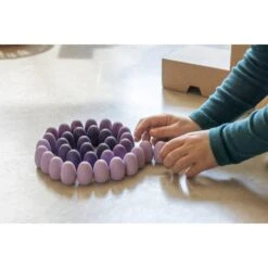 Purple Eggs Loose Parts Mandala Pieces -Little Dutch Store Grapat Grapat Purple Eggs Loose Parts Mandala Pieces 2