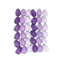 Purple Eggs Loose Parts Mandala Pieces -Little Dutch Store Grapat Grapat Purple Eggs Loose Parts Mandala Pieces 5