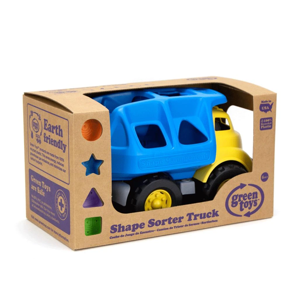 Green Toys Shape Sorter Toy Truck 4 Green Toys Shape Sorter Toy Truck - Image 2
