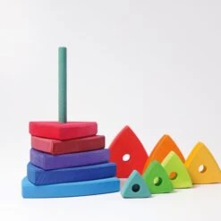 Conical Tower Wankel Stacking Toy 16 Conical Tower Wankel Stacking Toy -Little Dutch Store Grimms Conical Tower Wankel 6
